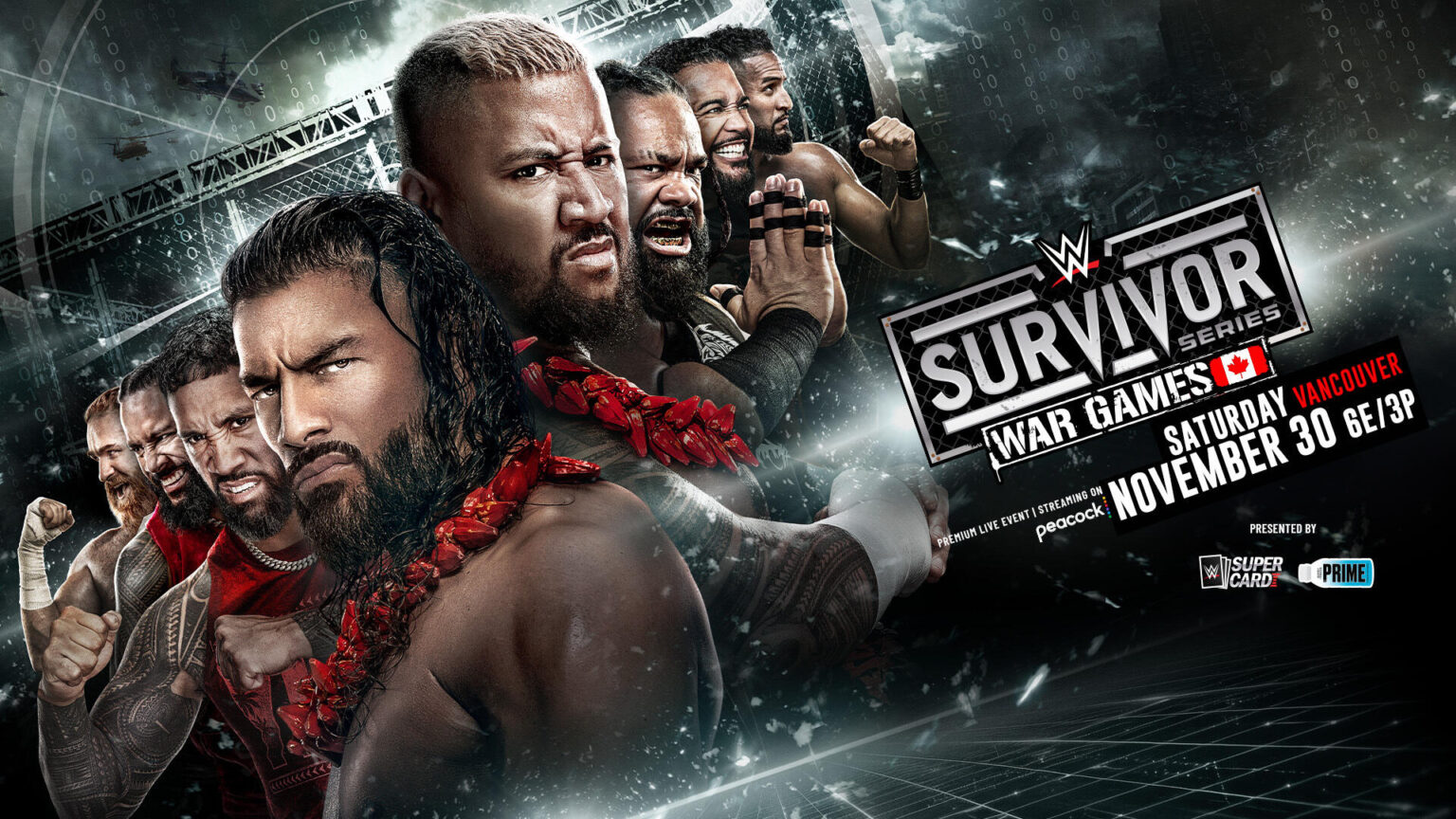 Carte et Info pour voir le WWE Survivor Series WarGames 2024! InfoLutte